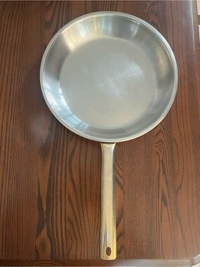 Vintage SPRING Switzerland 11” Copper Frying Pan Stainless Steel